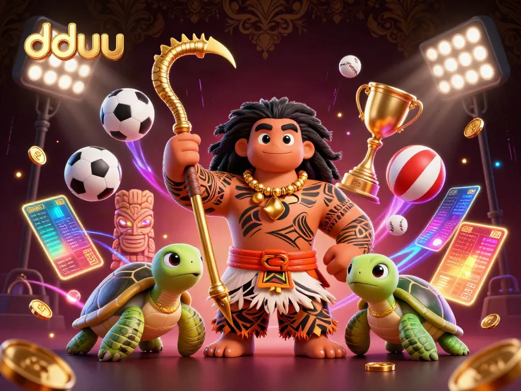 Experience exhilarating sports betting dynamics at dduu with vibrant casino art and energetic elements.