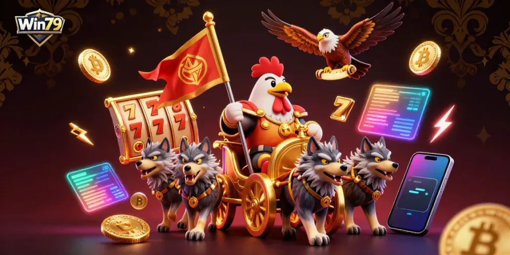 Win79 offers a thrilling gaming experience with immersive 3D casino elements and vibrant graphics.
