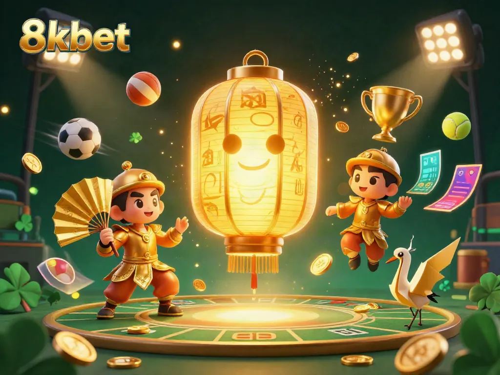 Experience thrilling action at 8xbet with captivating plays and dynamic sports elements in a vivid casino scene.