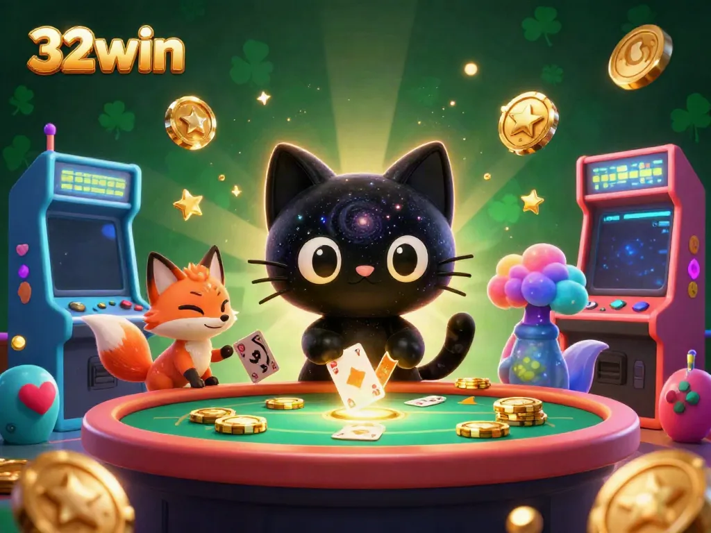 Experience the thrill of winning big at 32win with a cosmic gaming adventure.