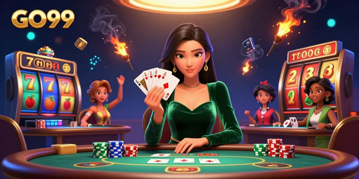 Celebrate victories at GO99 with an immersive slot game experience featuring dynamic reels and stunning visuals.