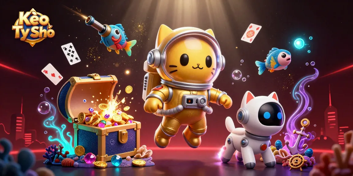 Engage with Kèo Tỷ Số through dynamic sports betting visuals, featuring fun 3D characters.
