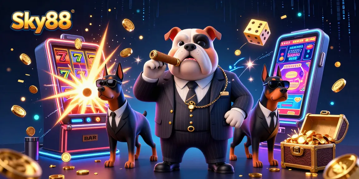 Experience the thrill of Sky88 with vibrant casino gaming and winning opportunities in 3D.
