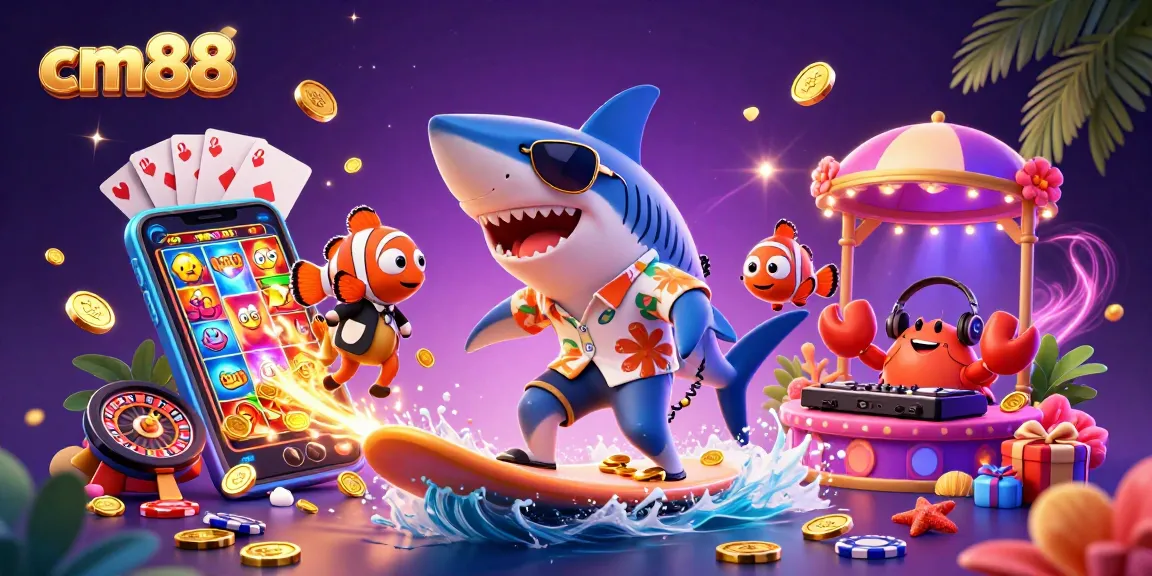 Spin the slots and chase jackpots at cm88 with fun characters and games!