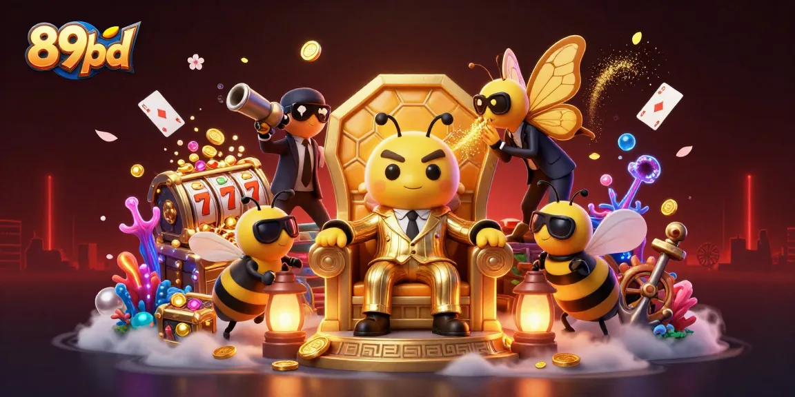 Experience slots excitement with a vibrant 89bd scene featuring a bumblebee mob boss.