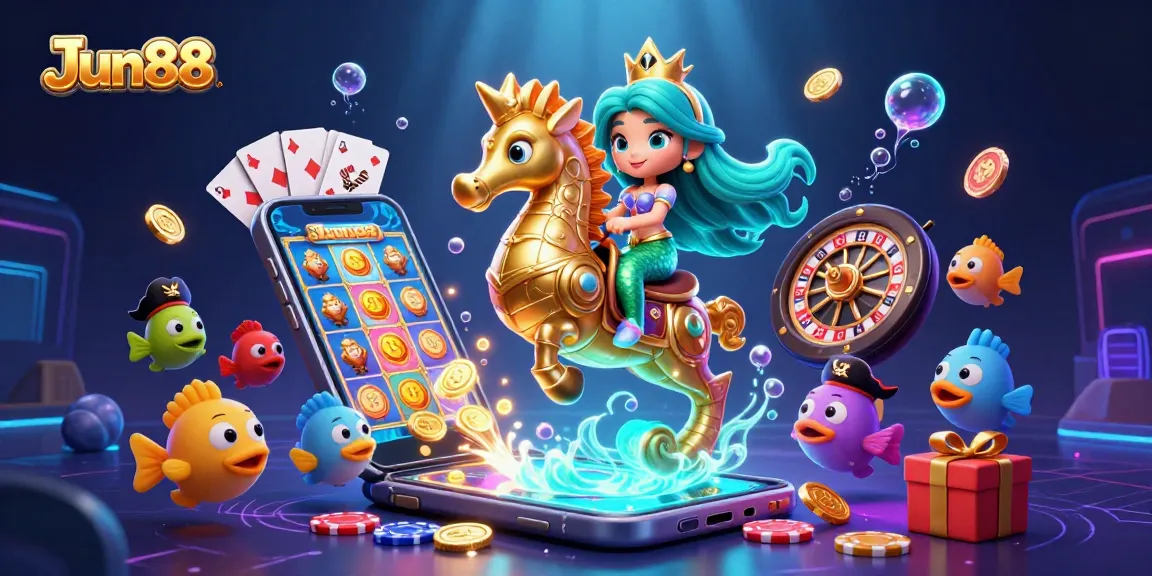 Experience JJun88’s vibrant casino action with colorful characters and stunning game elements!