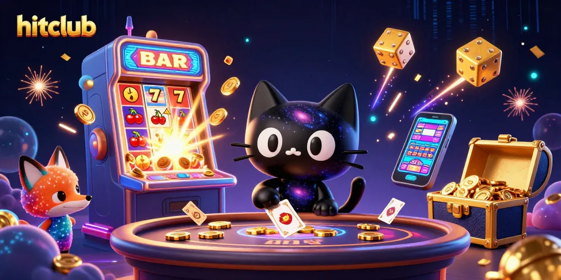 Win jackpots at HITCLUB with vibrant casino games featuring magical elements and dynamic characters.