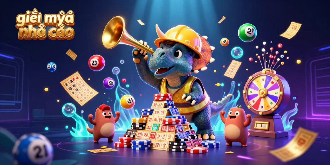 Engage in the world of giải mã nhà cái with a vibrant 3D casino illustration showcasing excitement and fun.