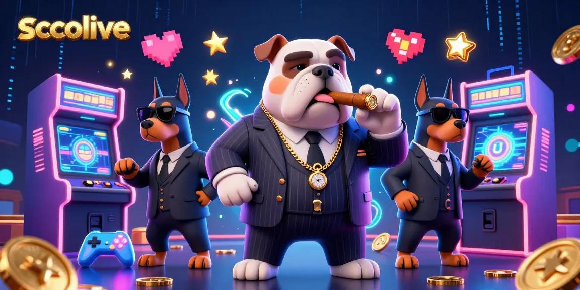 Socolive's cartoon mafia boss bulldog with casino elements brings thrilling gaming excitement alive.